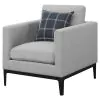 CoasterElevations 508683 Apperson - Upholstered Track Arm Accent Chair - Light Gray