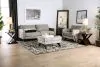 Furniture of America SM8004-OT Harlech - Ottoman - Gray