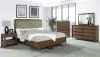 Coaster Fine Furniture 223321KW-S5 Maderia - 5 Piece California King Bedroom Set - Walnut
