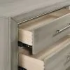 New Classic B1248-040 Lennox - 2 Drawer Nightstand - Gray