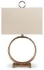 Ashley Furniture L208124 Mahala - Metal Table Lamp  - Antique Gold Finish