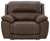 Ashley Furniture U7160482 Dunleith - Zero Wall Recliner w/PWR HDRST - Chocolate