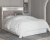 Ashley Furniture B2640-57 Ashley Furniture B2640-57 Altyra - Queen UPH Panel Headboard - White