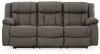 Ashley Furniture 6880488 First Base - Reclining Sofa - Gunmetal