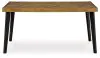 Ashley Furniture D413-425 Blondon - Rectangular Drm Table Set (Set of 7) - Brown / Black