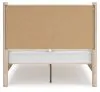 Ashley Furniture B2615B8 Cadmori - Full Upholstered Panel Bed - Two-tone
