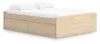 Ashley Furniture EB9632B9 Ashley Furniture EB9632B9 Onita - Queen Platform Bed With 1 Side Storage - Natural