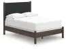 Ashley Furniture PCB2614B22 Ashley Furniture PCB2614B22 Pamytta - Full Upholstered Panel Bed - Brown