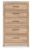 Ashley Furniture PCB1360-46 Kinlanni - Five Drawer Chest - Tan