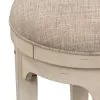Liberty Furniture 498-OT9003 Morgan Creek - Console Swivel Stool - Antique White / Wirebrushed Tobacco Accents