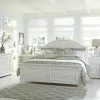 Liberty Furniture 607-BR-KPBDMCN Liberty Furniture 607-BR-KPBDMCN Summer House - 5 Piece Bedroom Set (King Panel Bed, Dresser & Mirror, Chest, Nightstand) - Oyster White