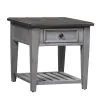 Liberty Furniture 824-OT-3PCS Heartland - 3 Piece Table Set - Antique White / Tobacco Tops