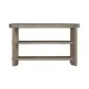 Liberty Furniture 674-OT1030 Liberty Furniture 674-OT1030 Affinity - Sofa Table - Dusty Taupe / Concrete Tops