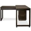 Riverside Furniture 23932 Prelude - Swivel Lift Top L-Desk - Dark Brown