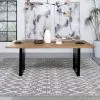 CoasterElevations 115541 Bradshaw - Live Edge Wood Dining Table - Natural Acacia