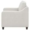 CoasterElevations 552063 Christine - Upholstered Sloped Arm Accent Chair - Beige