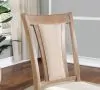 Furniture of America CM3984NT-SC-2PK Upminster - Side Chair (Set of 2) - Natural Tone / Beige