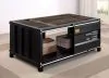 Furniture of America CM4789BK-C Dicargo - Coffee Table - Black