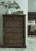 Samuel Lawrence Furniture S958-040 Lawson's Creek - 5-Drawer Chest - Dark Brown