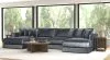 Jackson Furniture Industries 2245/75/31/76-23 Jackson Furniture Industries 2245/75/31/76-23 Remington - 4 Piece Modular Double Chaise Sectional - Slate