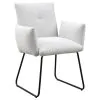 Coaster Fine Furniture 108492 Ackland - Upholstered Dining Side Chair (Set of 2) - Light Gray