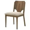 Coaster Fine Furniture 108572 Crestmore - Dining Chair Upholstered Seat (Set of 2) - Walnut