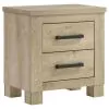 Coaster Fine Furniture 225101KE-S5 Oakglen - 5 Piece Eastern King Bedroom Set - Weathered Oak