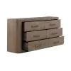 Liberty Furniture 306-BR31 Liberty Furniture 306-BR31 South Bend - 6 Drawer Dresser - Burnished Clay