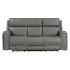Liberty Furniture 7021LG-33P Camden - Sofa P3 & ZW - Aline Light Gray