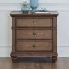 Liberty Furniture 104-BR61 Twin Lakes - Nightstand With Charging Station - Chestnut