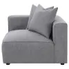 CoasterElevations 551595 Jennifer - Upholstered Corner Chair - Gray