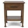 Riverside Furniture 61767 Calhoun - 1-Drawer Nightstand - Whiskey Oak