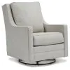 Ashley Furniture A3000206 Ashley Furniture A3000206 Kambria - Swivel Glider Accent Chair - Frost