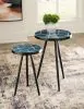 Ashley Furniture A4000523 Clairbelle - Accent Table (Set of 2) - Teal
