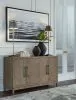Ashley Furniture D983/25/01(6)/60 Chrestner - 8 Pc. - Rectangular Dining Room Table, 6 Side Chairs, Server - Brown / Beige