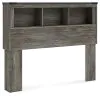 Ashley Furniture B4480-85 Frandern - Full Bookcase Headboard - Gray