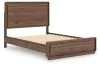 Ashley Furniture PCB386B2 Ashley Furniture PCB386B2 Fortlorn - Queen Panel Bed - Walnut Brown