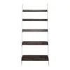 Liberty Furniture 139WH-BK202 Farmhouse - Leaning Bookcase - Two Tone White / Wood Tone