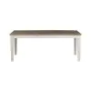 Liberty Furniture 171-T4078 Summerville - Rectangular Leg Table - Soft White Wash / Wirebrushed Gray