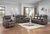 New Classic U1798-30-MCH New Classic U1798-30-MCH Quade - Sofa With Dual Recliner - Mocha