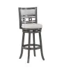 New Classic S1701-BS-GRY New Classic S1701-BS-GRY Gia - Swivel Barstool - Gray