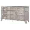 CoasterElevations 223393 Evangeline - 9-Drawer Dresser - Silver Oak