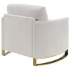 CoasterElevations 508823 Corliss - Upholstered Arched Arm Accent Chair - Beige