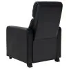 CoasterEveryday 600181-S4A Toohey - 7 Piece 4-Seater Upholstered Tufted Recliner Living Room Set - Black