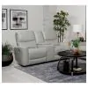 Coaster Fine Furniture 610262P Greenfield - Upholstered Power Reclining Loveseat - Ivory