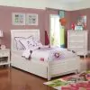 Furniture of America CM7517WH-F-BED Brogan - Full Bed - Antique White