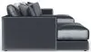Jackson Furniture Industries 2245/75/31/76-23 Jackson Furniture Industries 2245/75/31/76-23 Remington - 4 Piece Modular Double Chaise Sectional - Slate