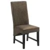 Coaster Fine Furniture 106388 Barrand - Upholstered Dining Side Chair (Set of 2) - Chocolate