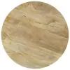 Coaster Fine Furniture 710607 Touhy - Round Solid Wood End Side Table - Natural Mango
