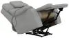 Jackson Furniture Industries 642567-2087/28-2088/28 Jackson Furniture Industries 642567-2087/28-2088/28 Dreamtime - Power Headrest Power Lay Flat Recliner With CR3 Heat/Massage/Zero Gravity - Steel